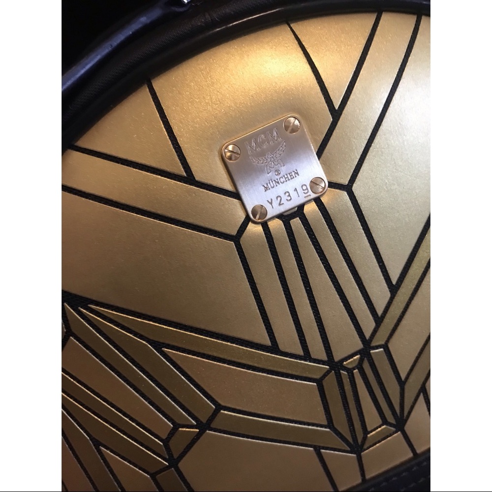 Mcm Metallic Bionic Series Backpack - image 3